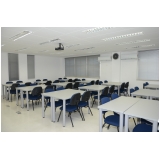 empresa que faz locação sala de aula particular Alameda Santos