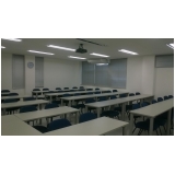 salas para treinamento empresarial Alameda Santos
